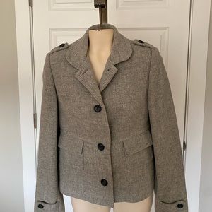 Banana Republic Gray Tweed Jacket